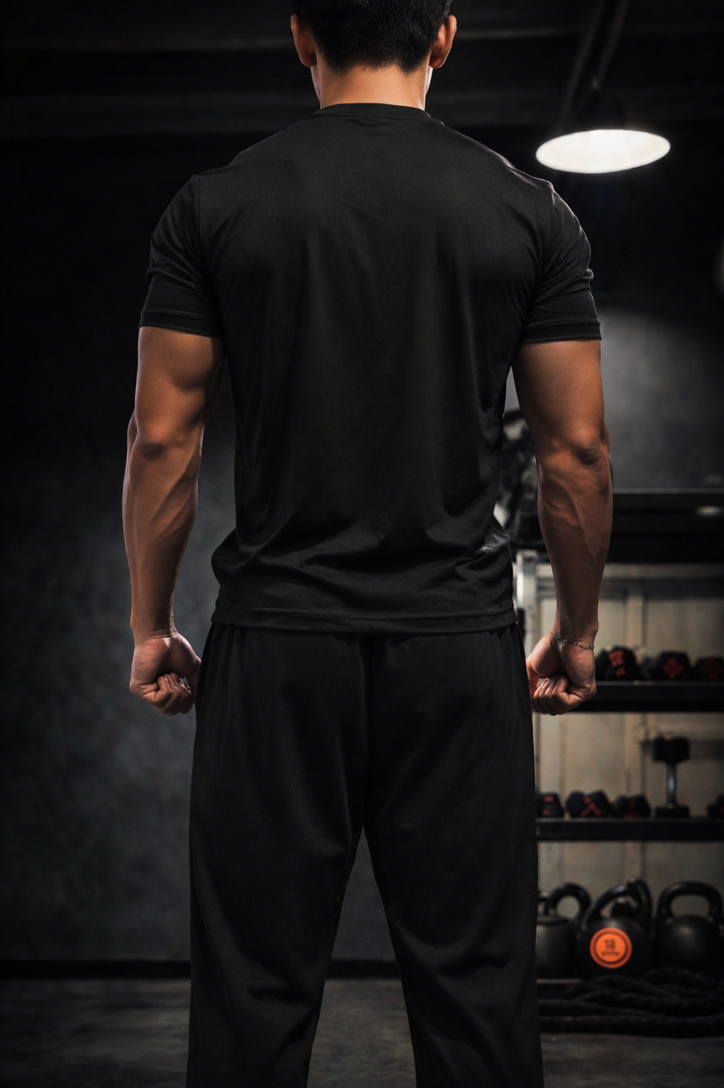 T-Shirt Sport Homme – Noir