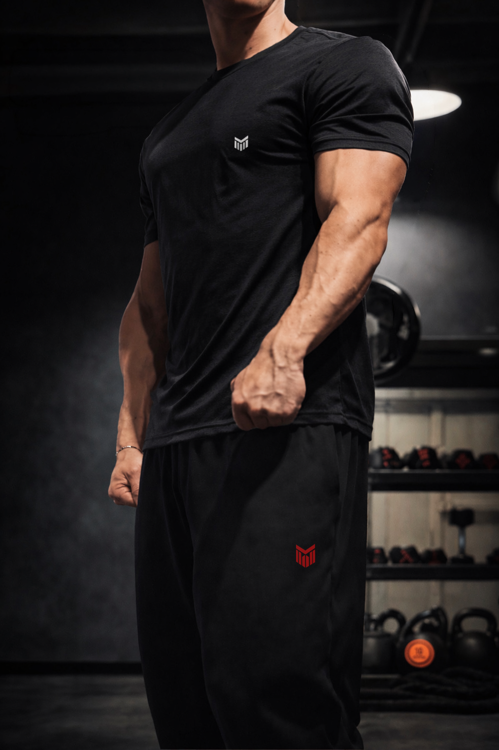 T-Shirt Sport Homme – Noir