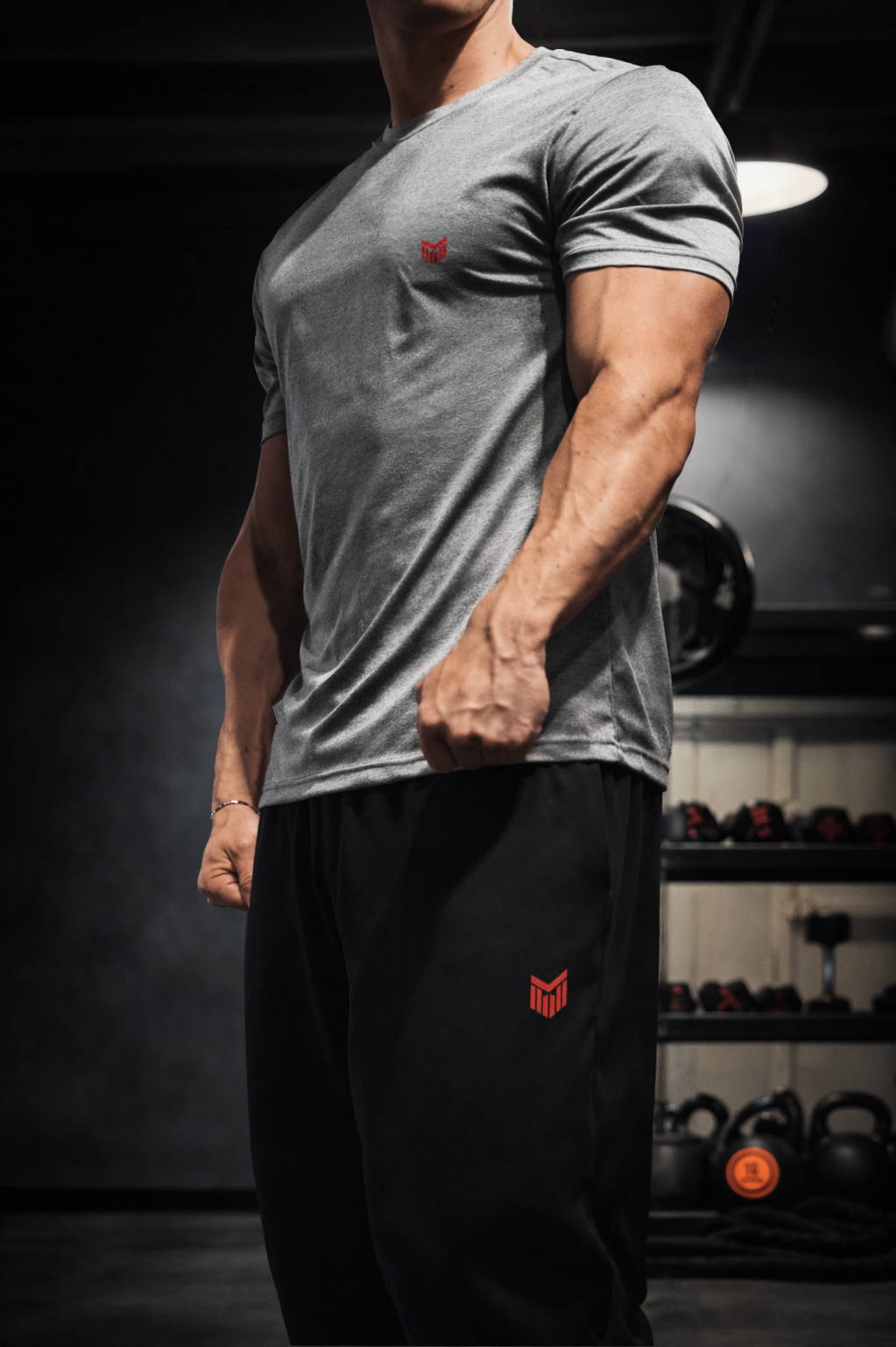 T-Shirt Sport Homme – Gris